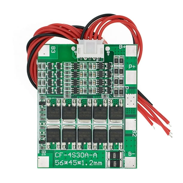 4S 30A 14.8V Li-ion Lithium 18650 Battery BMS PCB Protection Board Cell Balance